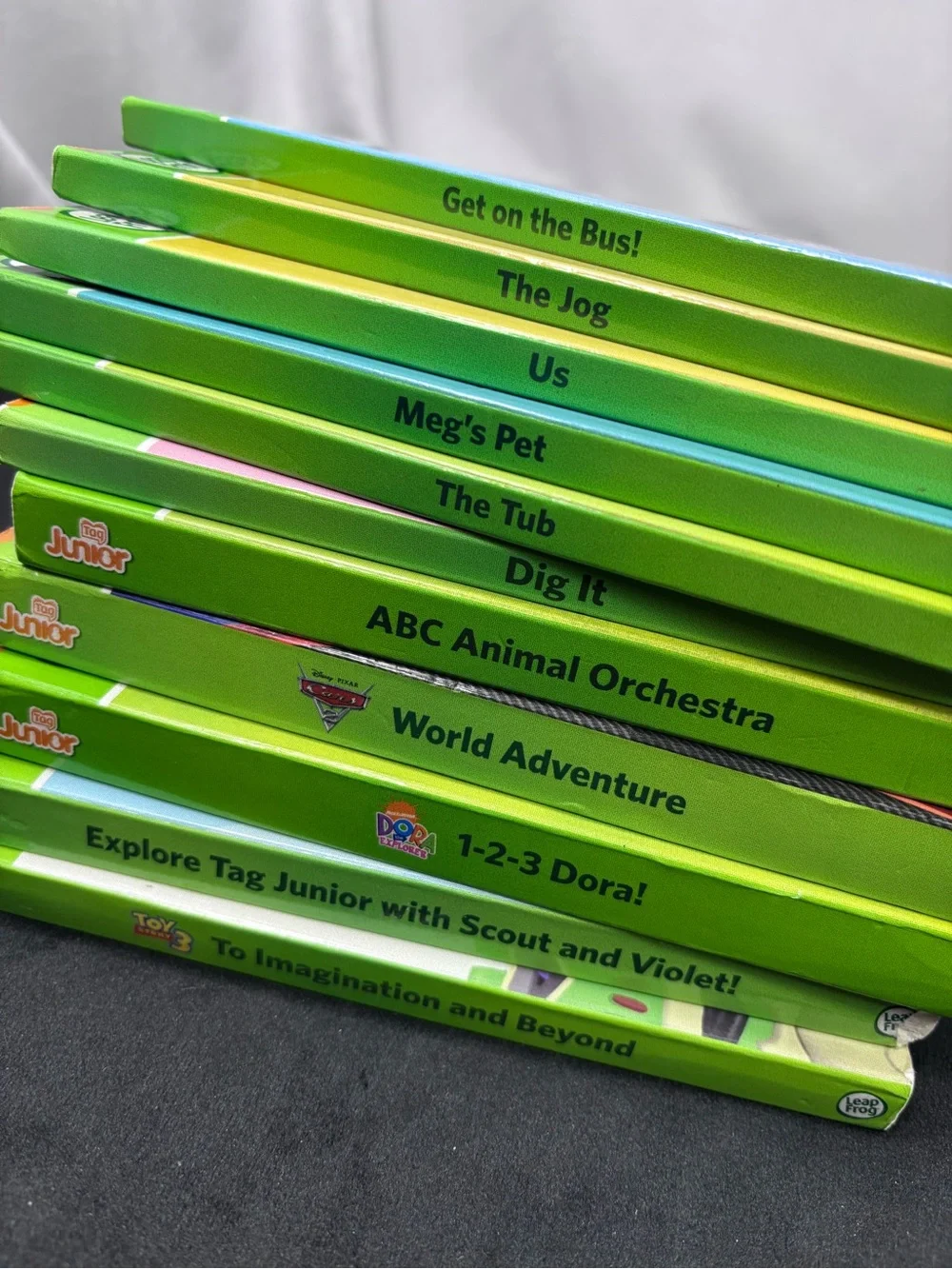 📚 11 LeapFrog Tag Junior Interactive Books – Educational & Character Bundle